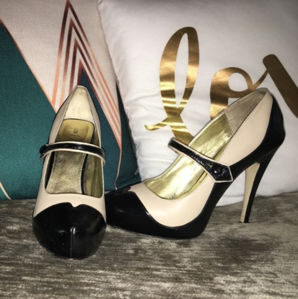 Black & Tan Heels